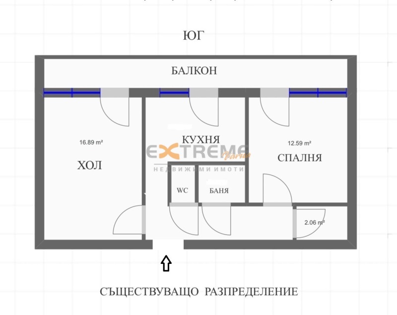 Продава 3-СТАЕН, гр. Варна, Цветен квартал, снимка 14 - Aпартаменти - 48050915