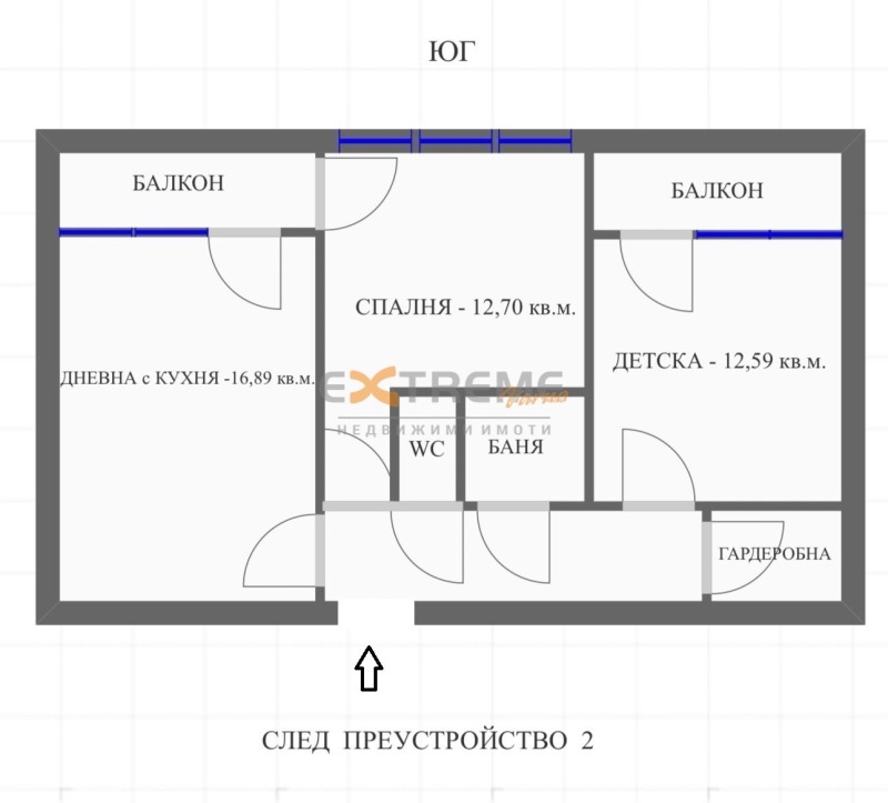 Продава 3-СТАЕН, гр. Варна, Цветен квартал, снимка 16 - Aпартаменти - 48050915