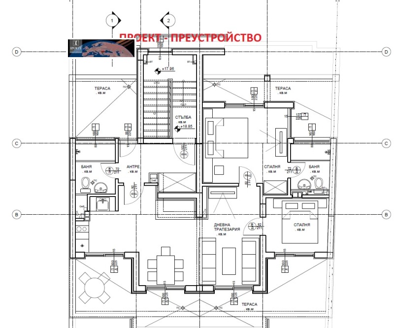 In vendita  3 camere da letto Sofia , Tsentar , 145 mq | 44173755 - Immagine [7]