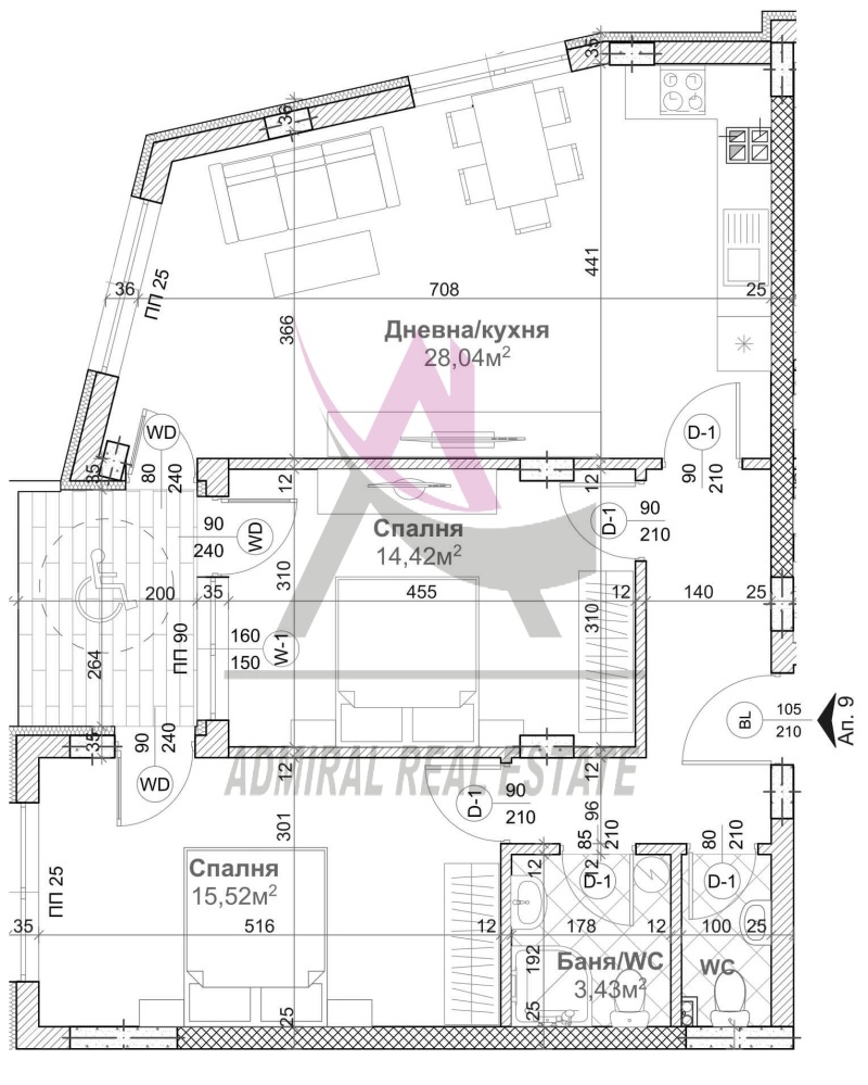 Продава 3-СТАЕН, гр. Варна, Левски 1, снимка 3 - Aпартаменти - 47049483