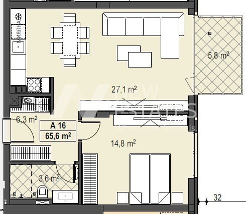 Продава 2-СТАЕН, гр. София, Бояна, снимка 2 - Апартаменти - 54983638