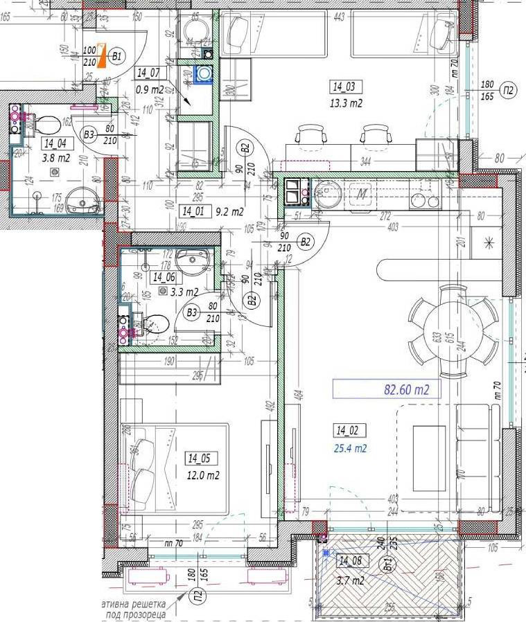 Zu verkaufen  2 Schlafzimmer Sofia , Malinowa dolina , 101 qm | 38162589 - Bild [9]