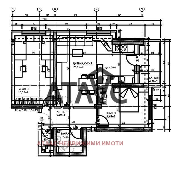 À vendre  2 chambres Plovdiv , Trakiya , 93 m² | 60946311