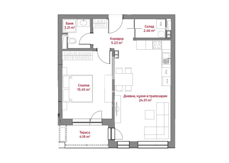 For Sale  1 bedroom Sofia , Tsentar , 78 sq.m | 95528370 - image [3]