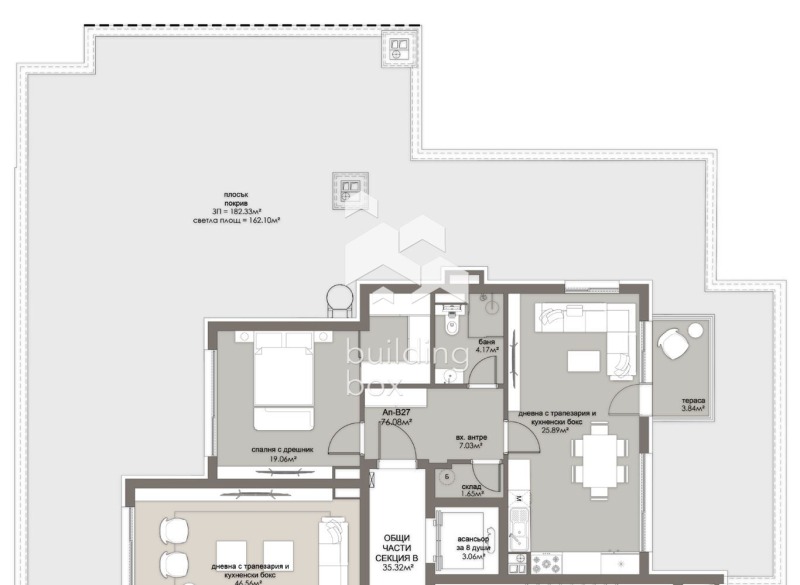 Te koop  1 slaapkamer Sofia , Ljulin 5 , 87 m² | 34142759 - afbeelding [2]