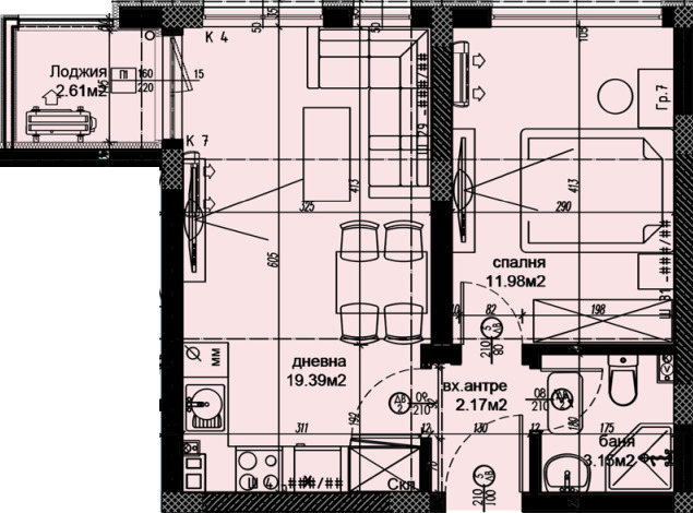 Продава 2-СТАЕН, гр. Пловдив, Христо Смирненски, снимка 2 - Апартаменти - 56069256