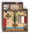 Продава  2-стаен област Варна , к-г Шкорпиловци , 63 кв.м | 22821127 - изображение [12]