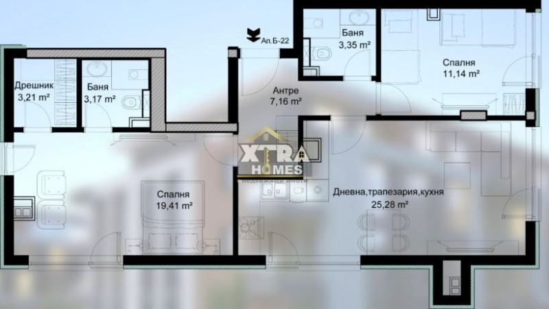 Продаја  2 спаваће собе Софија , Малинова долина , 185 м2 | 83602822