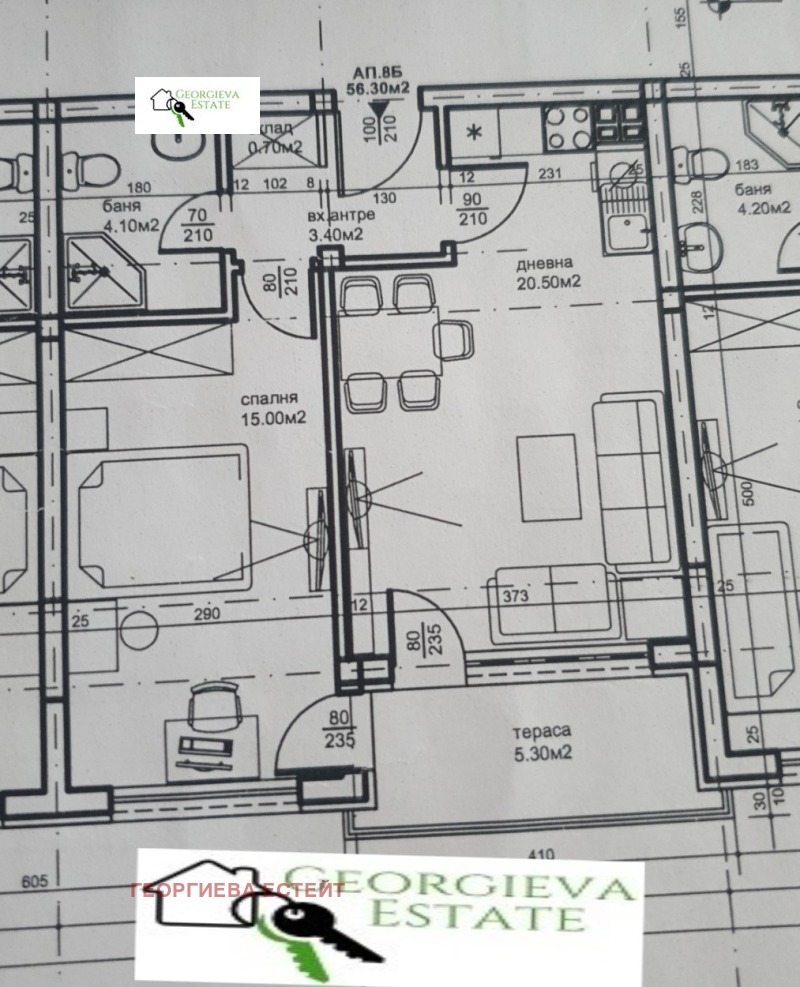 Продава 2-СТАЕН, гр. Пловдив, Христо Смирненски, снимка 7 - Aпартаменти - 47348986