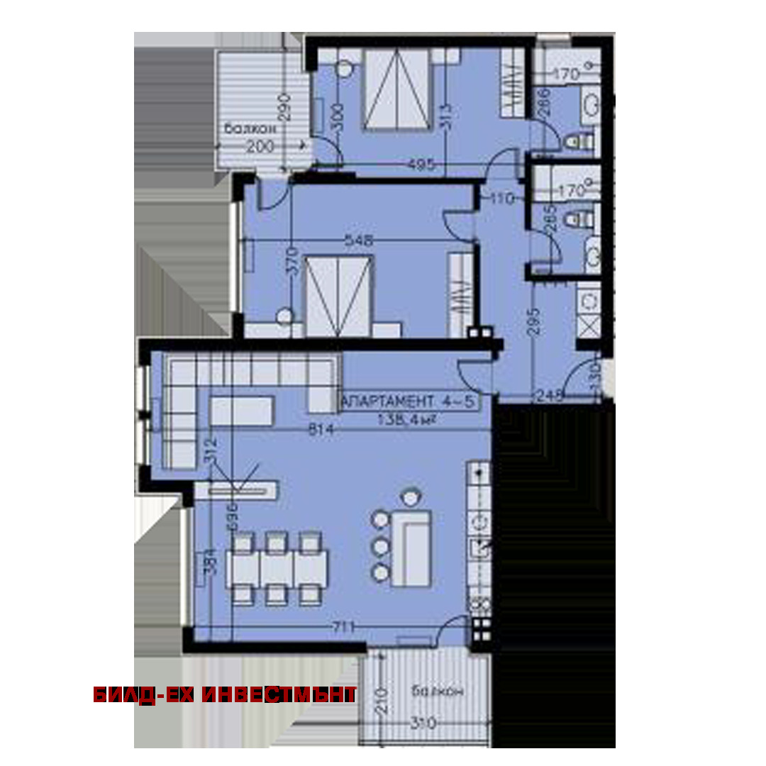 Продава 3-СТАЕН, гр. София, Манастирски ливади, снимка 6 - Апартаменти - 54280001
