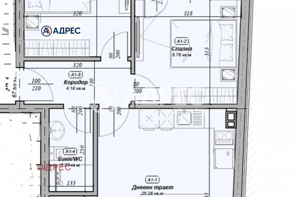 Продава 3-СТАЕН, гр. Варна, Погреби, снимка 2 - Апартаменти - 56198000