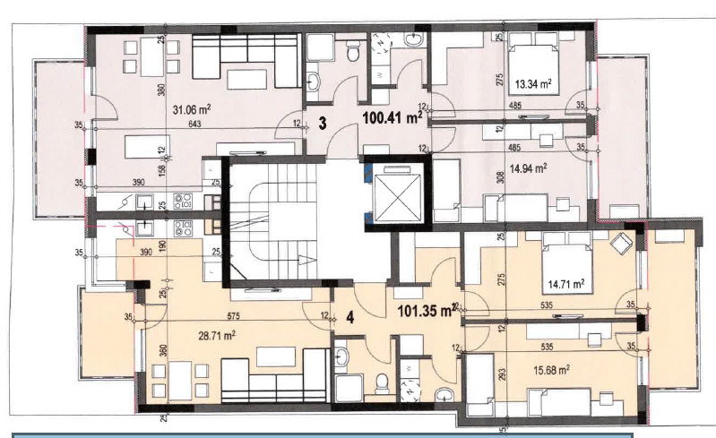 Продава 3-СТАЕН, гр. Стара Загора, Център, снимка 3 - Апартаменти - 53943225