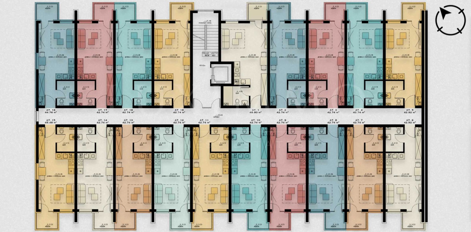 Продава 1-СТАЕН, гр. София, Малинова долина, снимка 3 - Апартаменти - 56720953