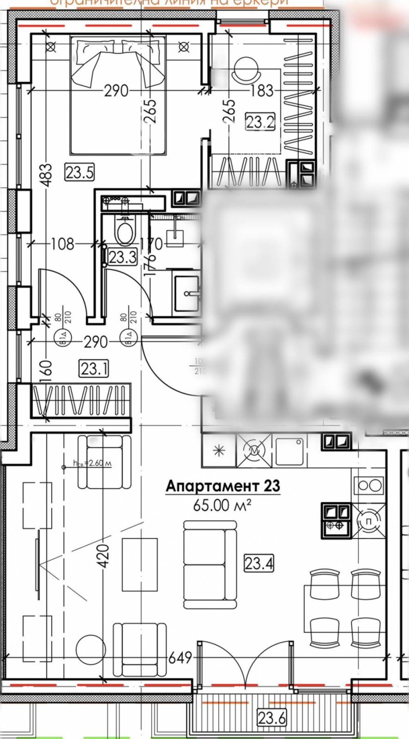 Продава  2-стаен град София , Люлин 10 , 78 кв.м | 53870655 - изображение [3]