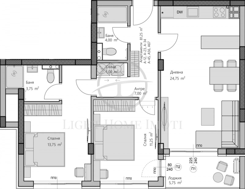 Na prodej  2 ložnice Plovdiv , Christo Smirnenski , 96 m2 | 51882815 - obraz [4]