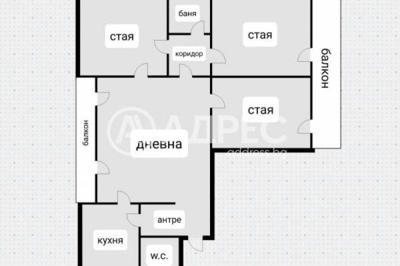 Продава МНОГОСТАЕН, гр. София, Стрелбище, снимка 2 - Aпартаменти - 48379766