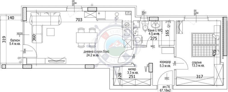 Продава 2-СТАЕН, град Варна, Кайсиева градина • 97740 € • 23461406 — Holmes.bg