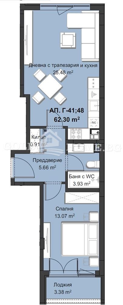 Продава 2-СТАЕН, гр. Пловдив, Христо Смирненски, снимка 3 - Апартаменти - 54301652