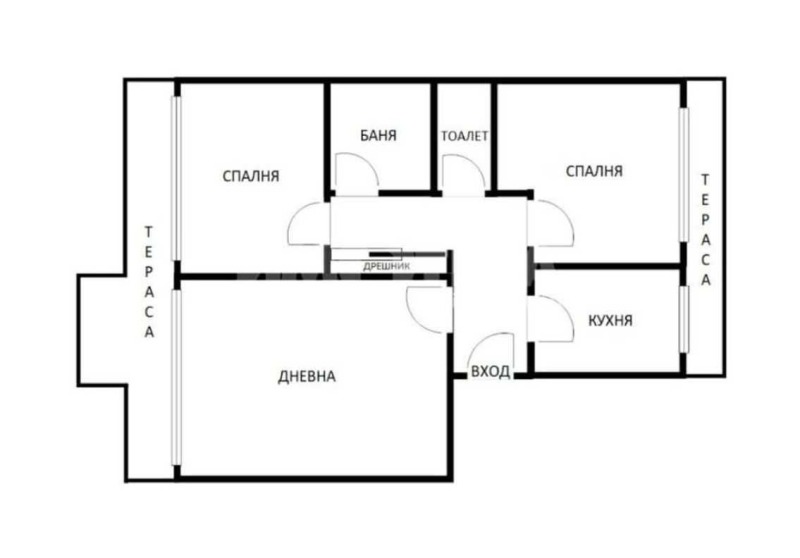Продава 3-СТАЕН, гр. Варна, Чайка