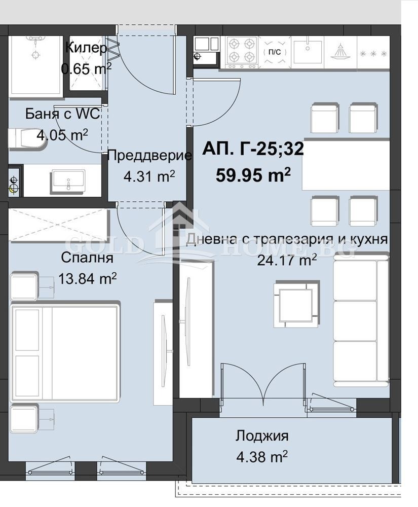 Продава 2-СТАЕН, гр. Пловдив, Христо Смирненски, снимка 8 - Апартаменти - 54301652