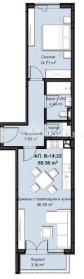 Продава 2-СТАЕН, град Пловдив, Христо Смирненски • 128950 € / 252204.28 лв. • 18826511 6