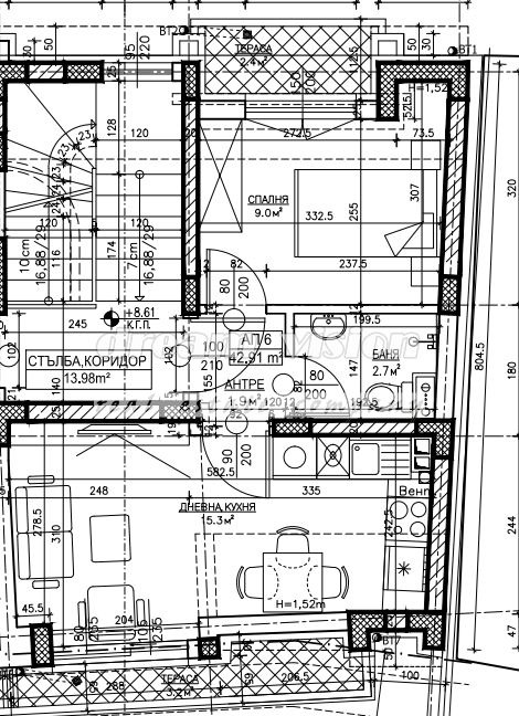 Myytävänä  1 makuuhuone Sofia , Banišora , 54 neliömetriä | 16781430 - kuva [2]