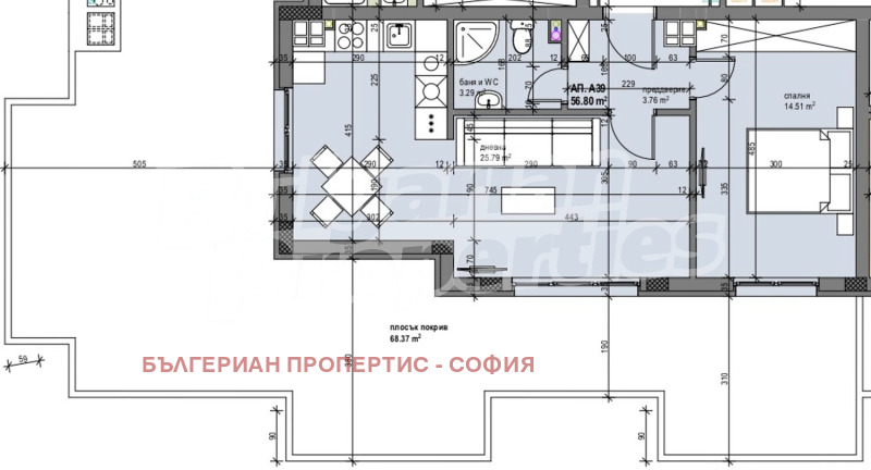 Продава 2-СТАЕН, гр. София, Малинова долина, снимка 6 - Апартаменти - 53386548