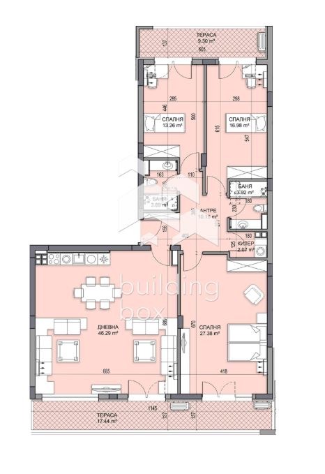 Na prodej  3 ložnice Plovdiv , Gagarin , 204 m2 | 15822867 - obraz [2]