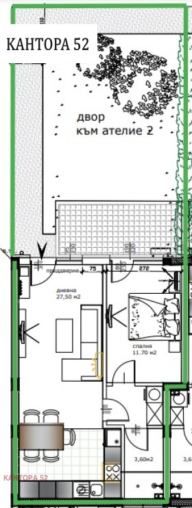 Продава 2-СТАЕН, гр. Варна, м-т Зеленика, снимка 2 - Aпартаменти - 48601292