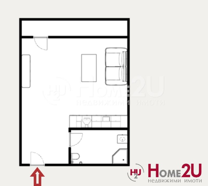 Продава 1-СТАЕН, гр. Пловдив, Тракия, снимка 7 - Апартаменти - 52709666