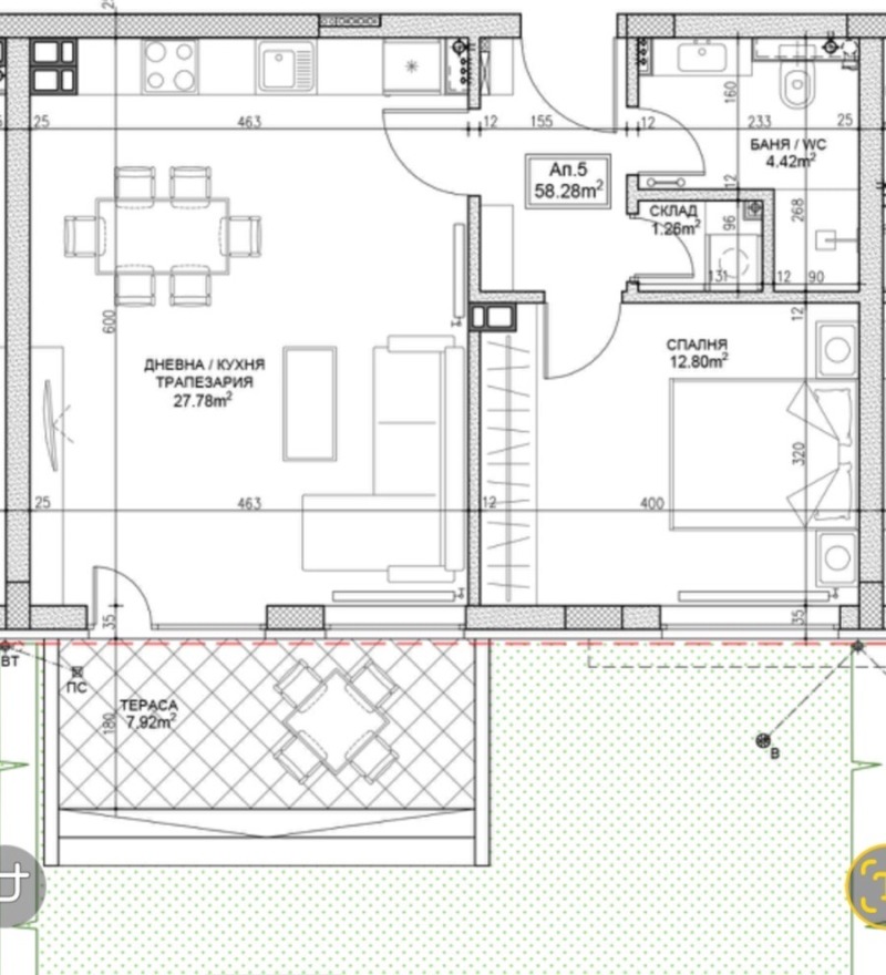 Satılık  1 yatak odası Sofia , Drujba 1 , 126 metrekare | 78251711 - görüntü [8]