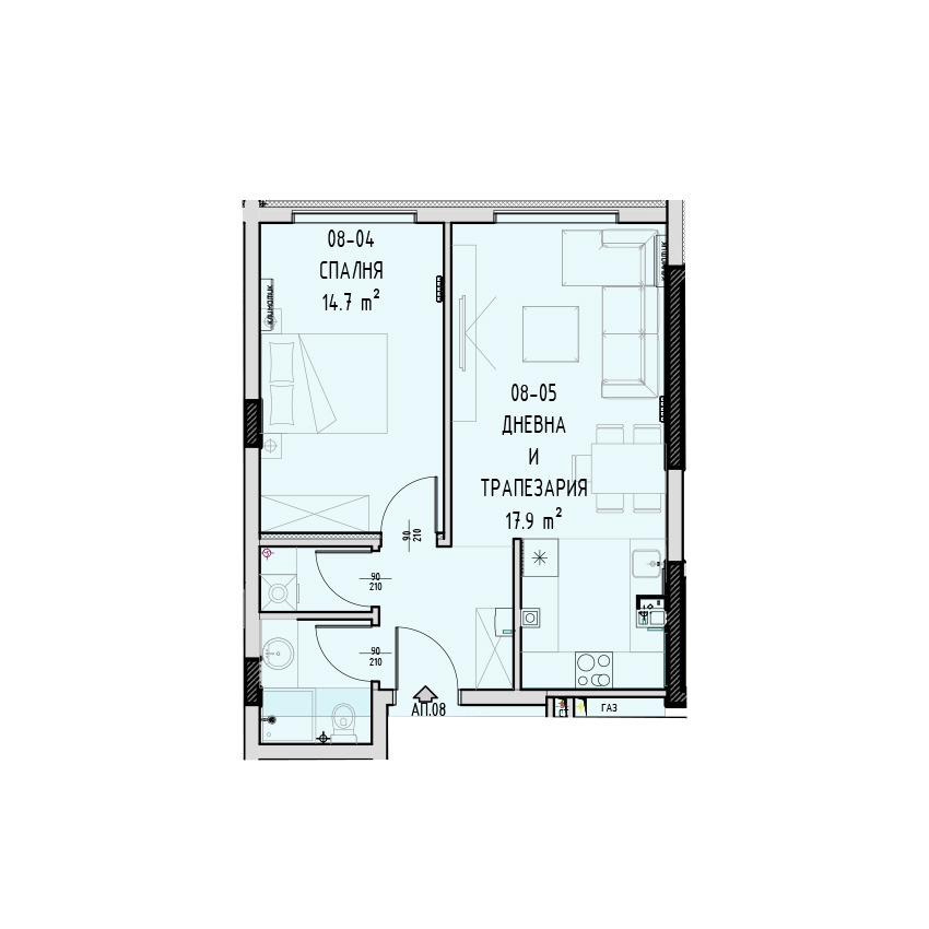 Продава 2-СТАЕН, гр. София, Малинова долина, снимка 3 - Апартаменти - 50362460
