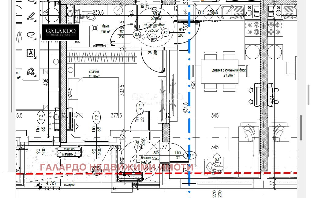 Продава 2-СТАЕН, гр. София, Младост 4, снимка 5 - Апартаменти - 53642072