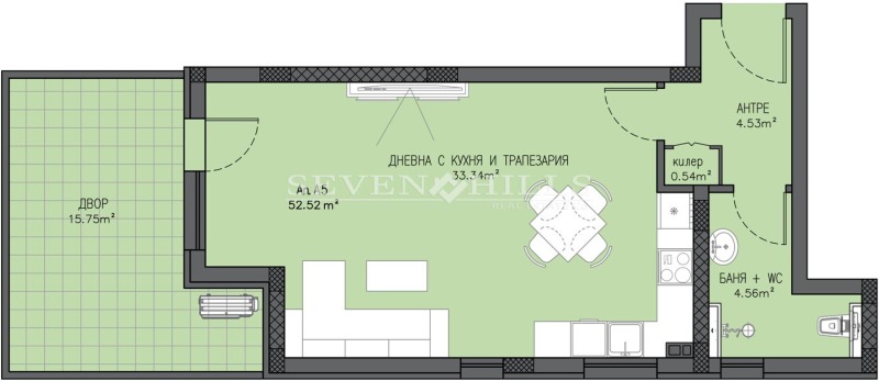 De vânzare  Studio Plovdiv , Belomorsci , 76 mp | 76979257 - imagine [2]