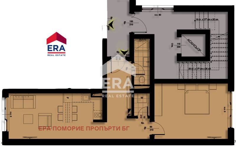 Продава 2-СТАЕН, гр. Поморие, област Бургас, снимка 1 - Aпартаменти - 47442815