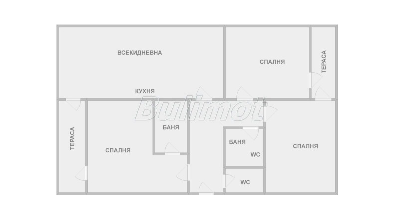 Продается  3 спальни Варна , Чайка , 85 кв.м | 18030769 - изображение [14]