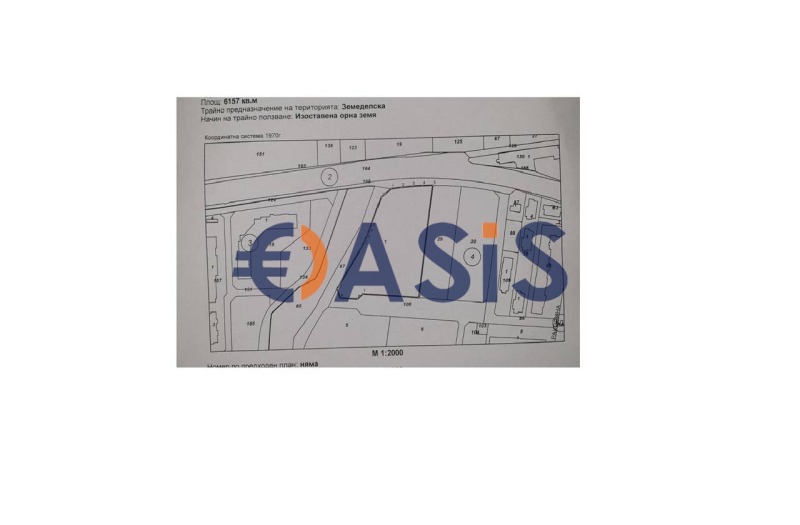Til salgs  Plott region Burgas , Sveti Vlas , 6157 kvm | 22505927