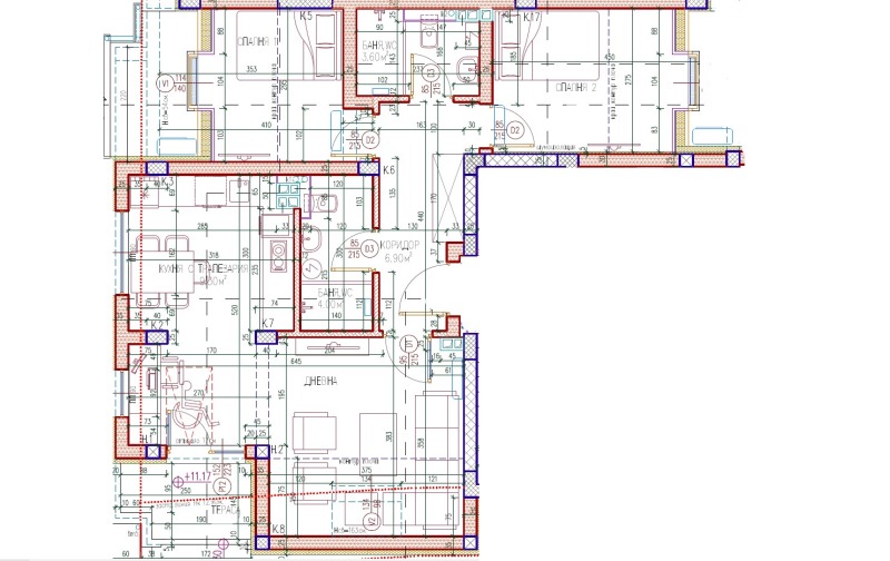 Продава  3-стаен град Пловдив , Център , 107 кв.м | 18257254 - изображение [3]