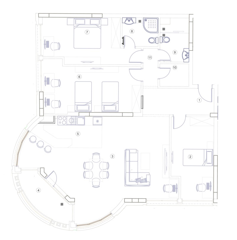 Продава 4-СТАЕН, гр. София, Кръстова вада, снимка 6 - Aпартаменти - 48205086