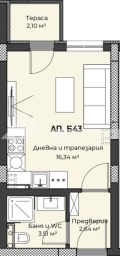 Продава 1-СТАЕН, град Пловдив, Христо Смирненски • 57000 € • 60794598 — Holmes.bg