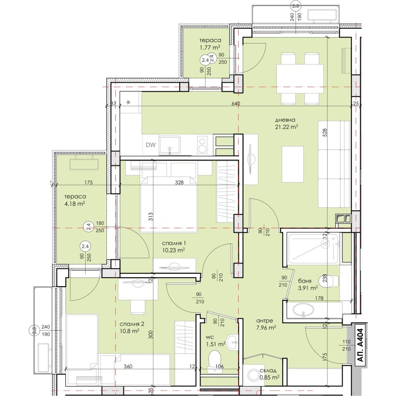 Продается  2 спальни область Бургас , Равда , 88 кв.м | 81775003 - изображение [2]