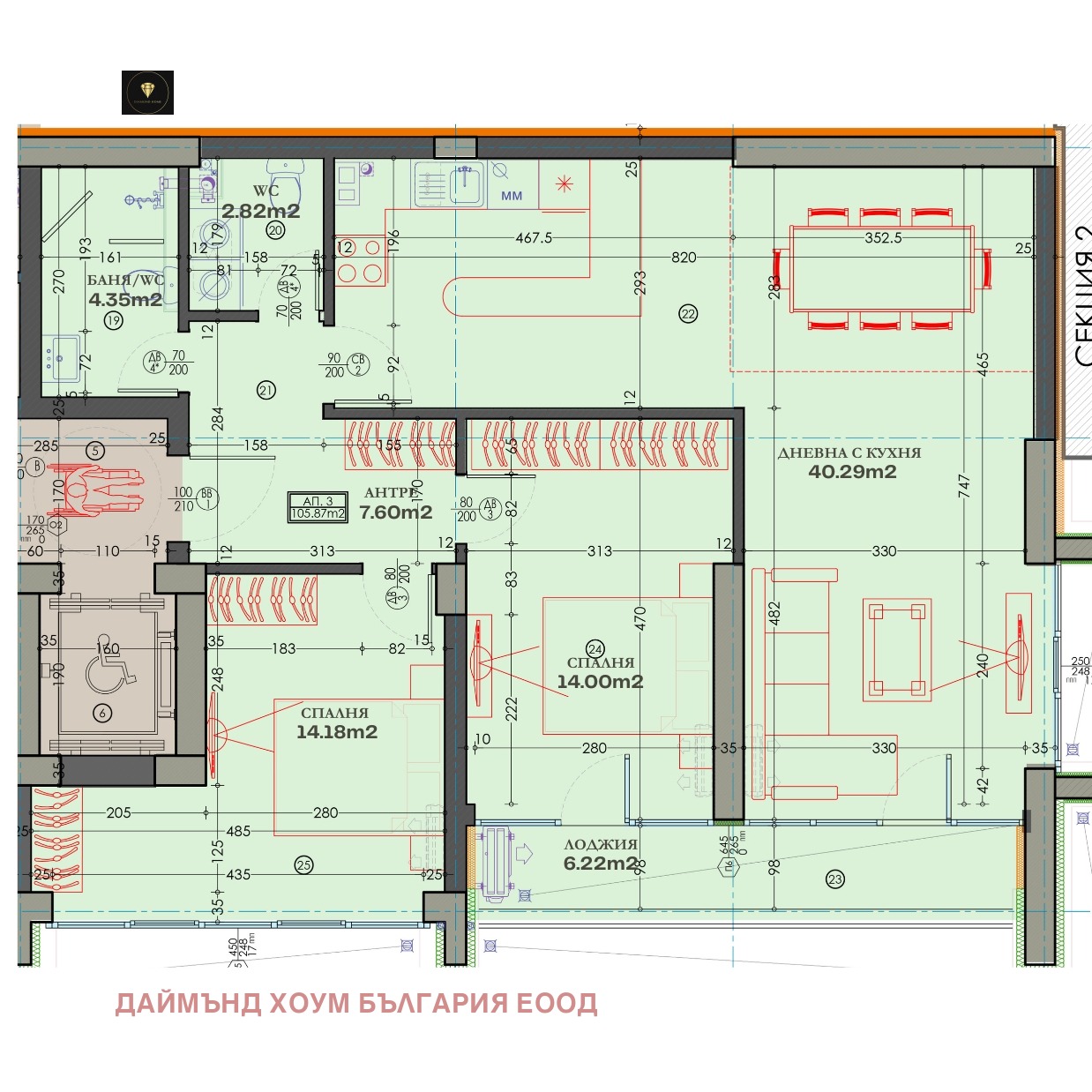 Продава 2-СТАЕН, гр. Пловдив, Тракия, снимка 2 - Апартаменти - 52650578