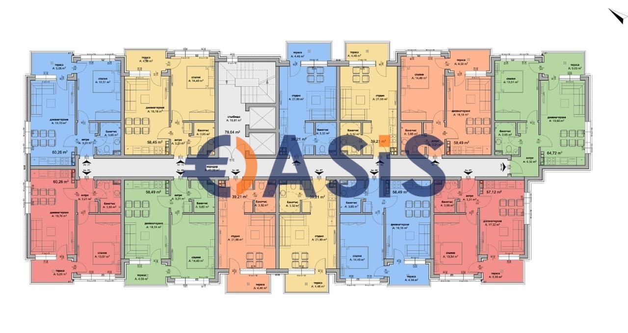Продава 2-СТАЕН, к.к. Слънчев бряг, област Бургас, снимка 10 - Апартаменти - 53796974