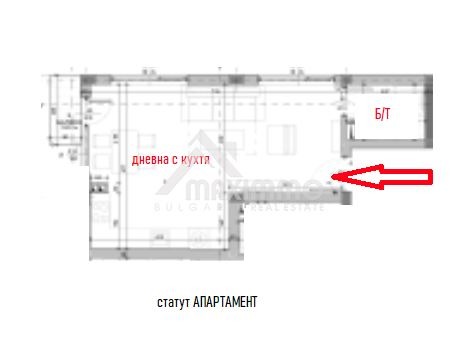 À vendre  Studio Varna , Briz , 60 m² | 89233802 - image [2]