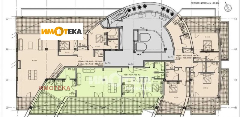 In vendita  3+ camere da letto Sofia , Manastirski livadi , 232 mq | 49975102 - Immagine [3]