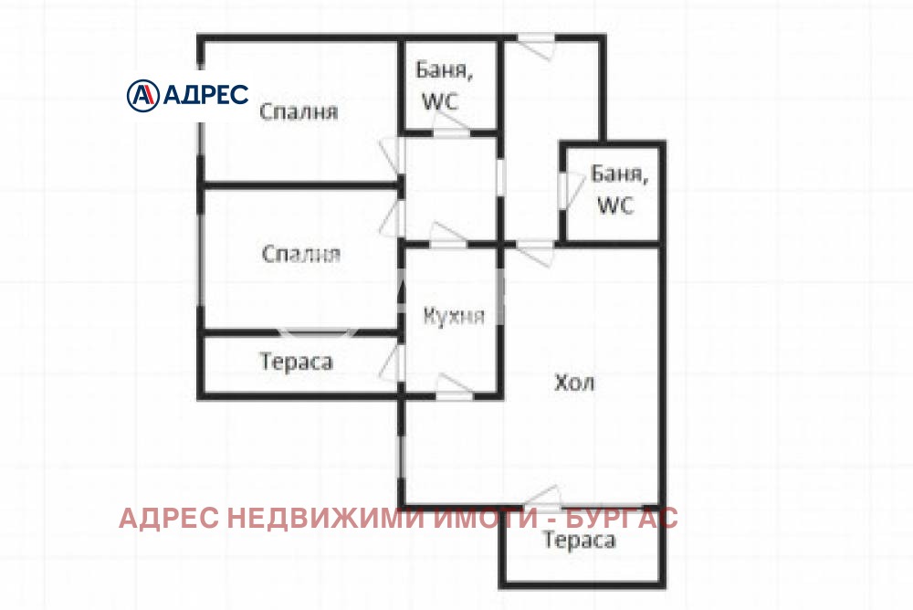 Продава МНОГОСТАЕН, гр. Бургас, Зорница, снимка 4 - Апартаменти - 54597861