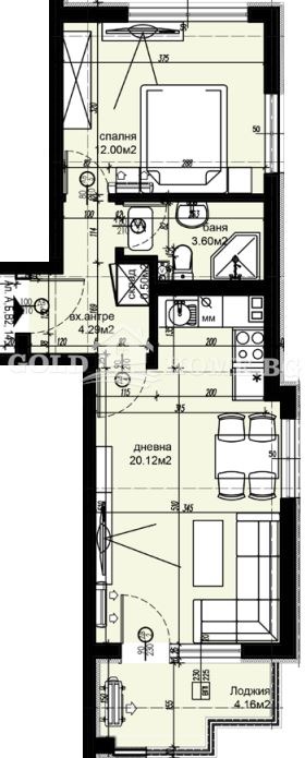 In vendita  1 camera da letto Plovdiv , Hristo Smirnenski , 65 mq | 27230993 - Immagine [2]