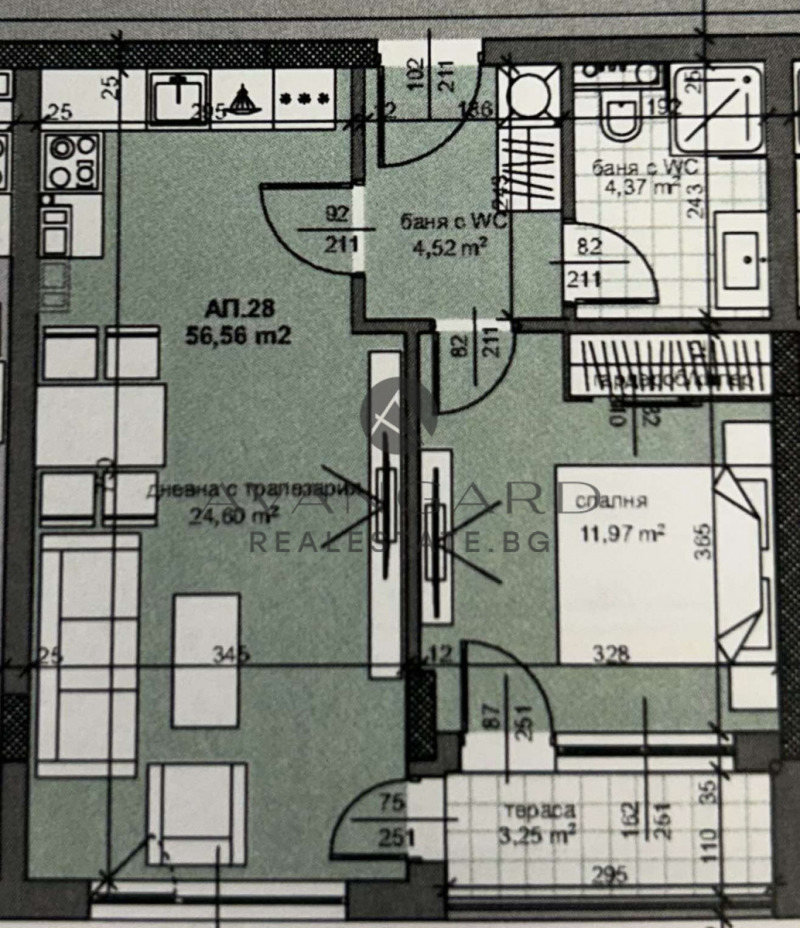 Продава 2-СТАЕН, гр. Пловдив, Тракия, снимка 2 - Aпартаменти - 48630761