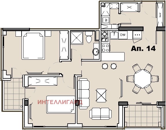 Продава 3-СТАЕН, гр. София, Карпузица, снимка 16 - Апартаменти - 53912892
