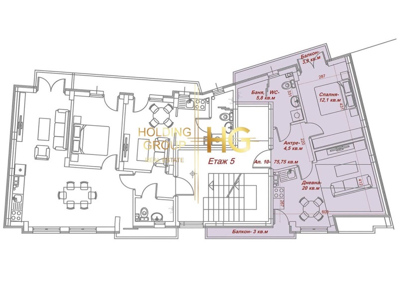 Продава 2-СТАЕН, гр. Варна, Погреби, снимка 2 - Aпартаменти - 49509635